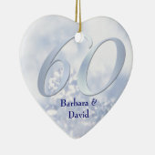 Diamant-Jahrestags-Verzierung Keramikornament (Rechts)