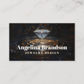 Diamant Jeweler Crystal Jewelry Designer Visitenkarte (Vorderseite)