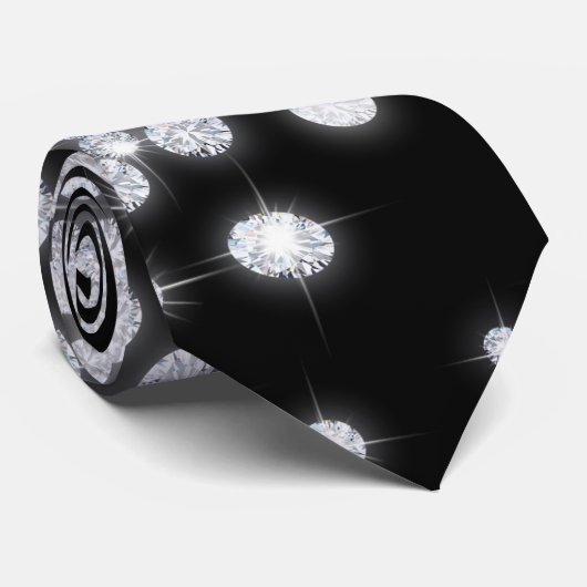 Diamant Jewels die Krawatte Schmuckglitz-der (Gerollt)