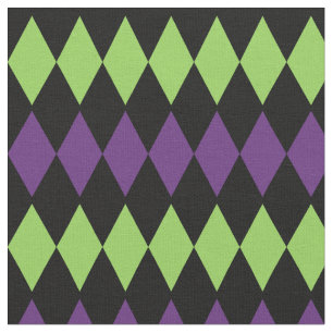 Diamant-Joker auf Schwarzem Stoff