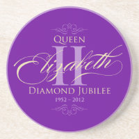 Diamant-Jubiläum-Andenken-Untersetzer