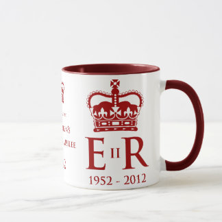 Diamant-Jubiläum-GedenkTasse Tasse