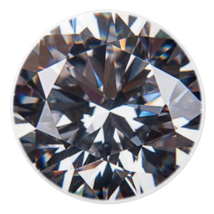Diamant Juwel Edelstein Keramikknauf