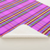 Diamant-Karo-Karomuster DD Sherpadecke (3/4)