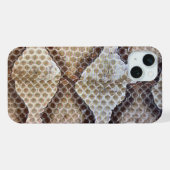 Diamant-Klapperschlange iPhone Hülle (Rückseite (Horizontal))