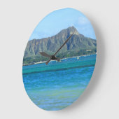 Diamant-Kopf Große Wanduhr (Winkel)