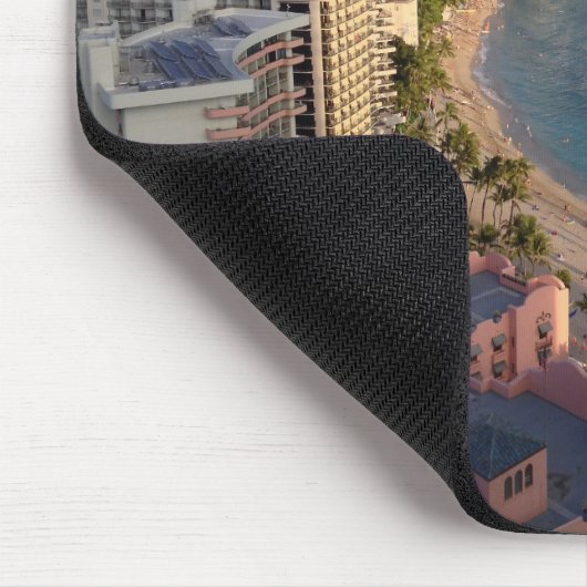 Diamant-Kopf, Waikiki Strand, Hawaii Mousepad (Ecke)
