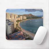 Diamant-Kopf, Waikiki Strand, Hawaii Mousepad (Mit Mouse)