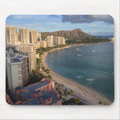 Diamant-Kopf, Waikiki Strand, Hawaii Mousepad (Vorne)