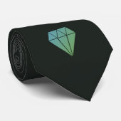 Diamant Krawatte (Gerollt)