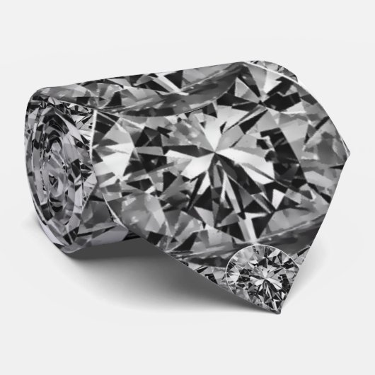 DIAMANT Krawatte (Gerollt)