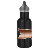 Diamant - kupfernes personalisiertes edelstahlflasche (Links)