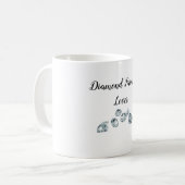Diamant-Lackierung Kaffeetasse (Vorderseite Links)