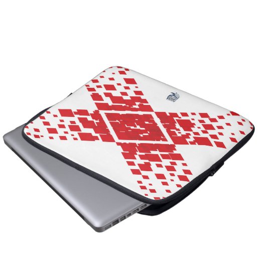 Diamant Laptopschutzhülle (Vorne Knopf)