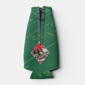 Diamant - Las Vegas Spielkartenform Flaschenkühler (Rückseite)