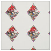 Diamant - Las Vegas Spielkartenform Stoff (Muster)