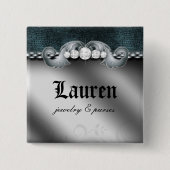 Diamant-lederne Button (Vorderseite)