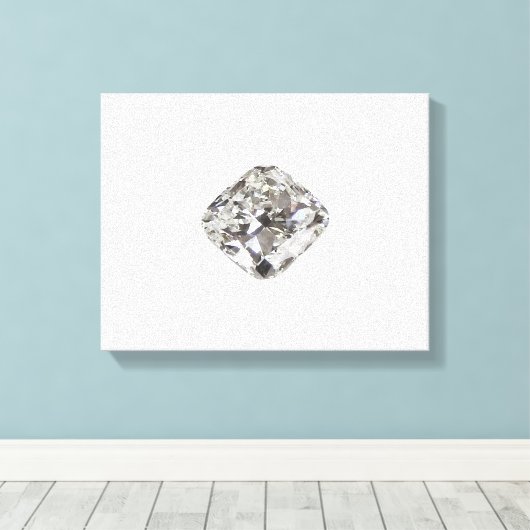 Diamant Leinwanddruck (Insitu (Holzboden))