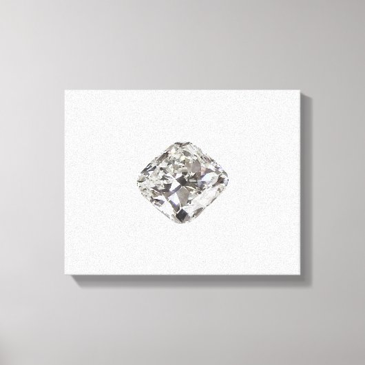 Diamant Leinwanddruck (Vorderseite)