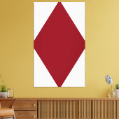 Diamant Leinwanddruck (Insitu (Wohnzimmer))