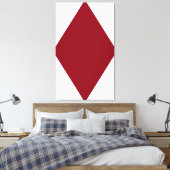 Diamant Leinwanddruck (Insitu (Schlafzimmer))