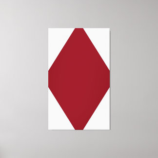 Diamant Leinwanddruck