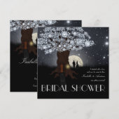 Diamant-Liebe Einladung (Vorne/Hinten)