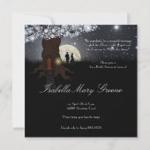 Diamant-Liebe Einladung (Rückseite)