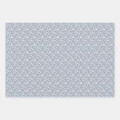 Diamant, Lila und Aquamarin Geschenkpapier Set (Vorderseite 3)