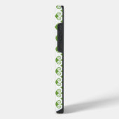 Diamant-Locken-Muster iPhone Hülle (Linke Seite)