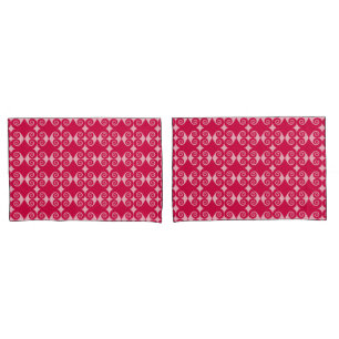Diamant-Locken-Muster Kissenbezug