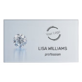 Diamant-Logo Namenschild (Vorderseite)
