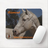 Diamant-Mausunterlage Mousepad (Mit Mouse)