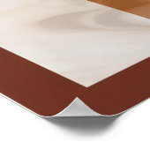 Diamant-Medaille Poster (Ecke)