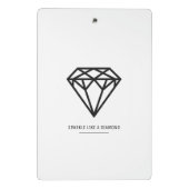 Diamant Mini Klemmbrett (Rückseite)