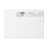 Diamant mit Marmor (Rückseite)