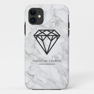 Diamant mit Marmor Case-Mate iPhone Hülle