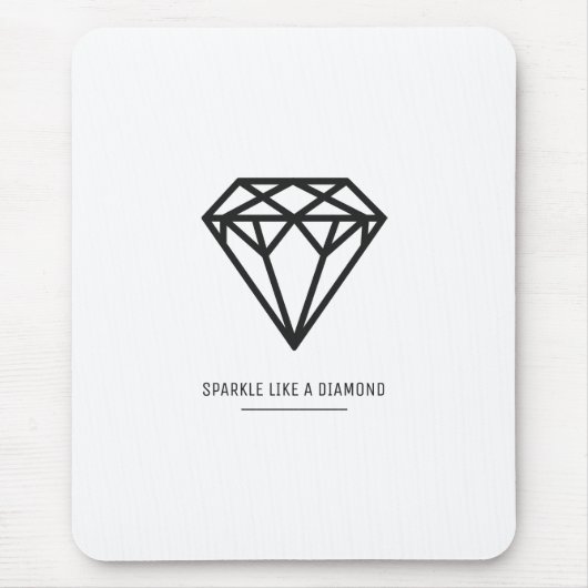 Diamant Mousepad (Vorne)