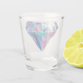 Diamant multicolor schnapsglas (Rückseite)