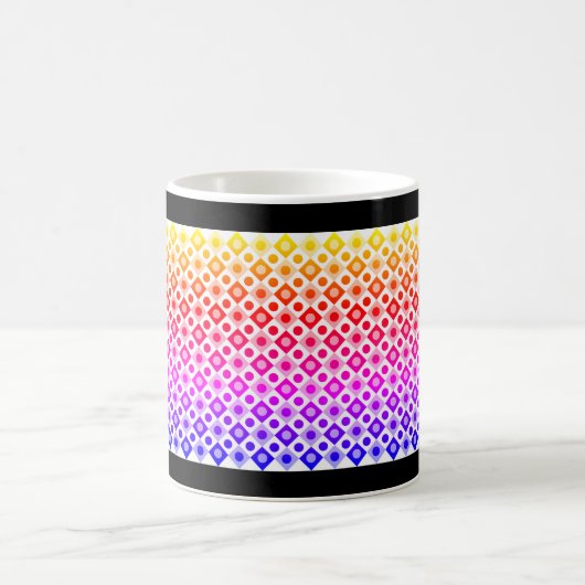 Diamant Muster #110-1 Kaffeetasse (Mittel)