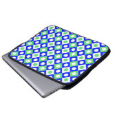 Diamant Muster #116 Laptopschutzhülle (Vorne Knopf)