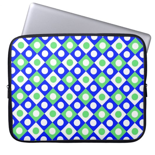 Diamant Muster #116 Laptopschutzhülle (Vorderseite)
