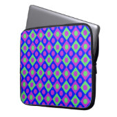 Diamant Muster #117 Laptopschutzhülle (Vorderseite Links)