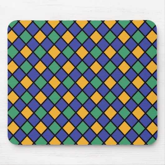 Diamant Muster #84 Mousepad (Vorne)