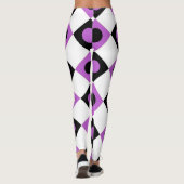 Diamant Muster #92 Leggings (Rückseite)