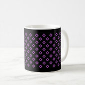 Diamant Muster #94-1 Kaffeetasse (VorderseiteRechts)