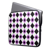 Diamant Muster #94 Laptopschutzhülle (Vorderseite Links)