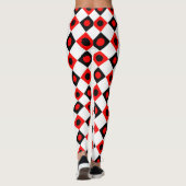 Diamant-Muster #95 Leggings (Rückseite)