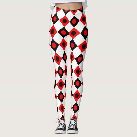 Diamant-Muster #95 Leggings (Vorderseite)