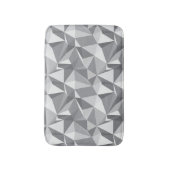 Diamant-Muster - abstraktes Polygon Badematte (Vorderseite Vertikal)